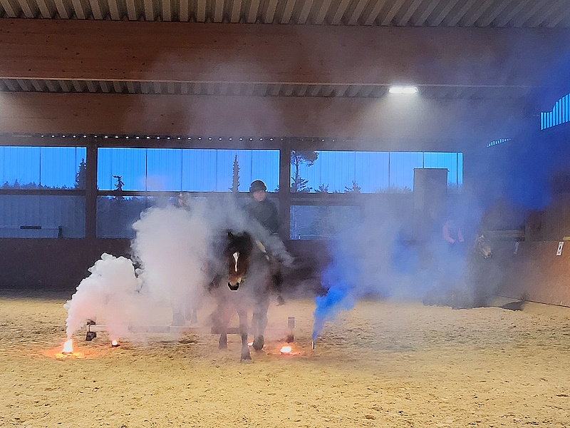 Feuer und Rauch